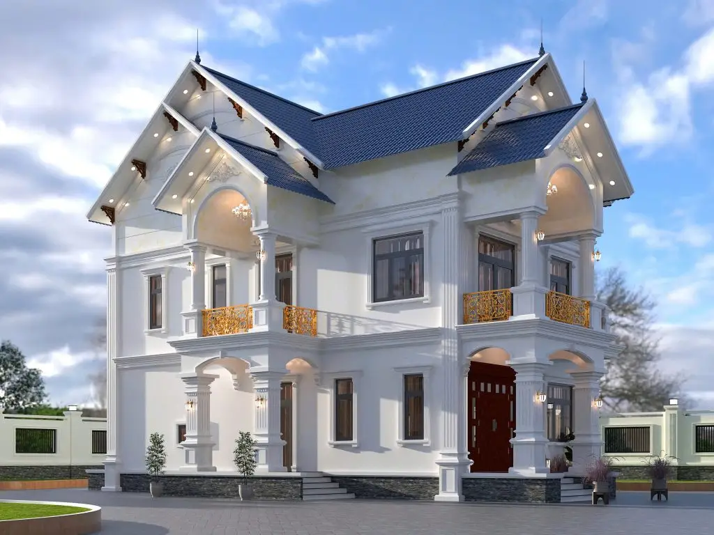 Biệt thự mái thái 7.5x15 - GeoHome