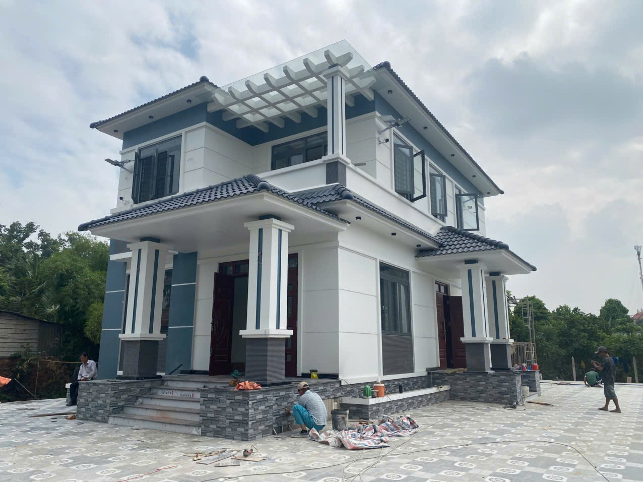 Nhà mái Nhật 2 tầng 8x12 Bình Dương trọn gói 1,68 tỷ – GeoHome
